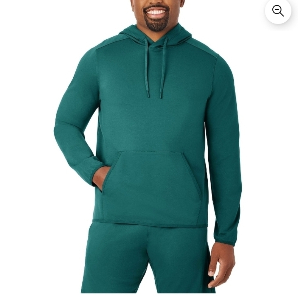 Member's Mark Men's Luxe Hoodie Hidden Security Pocket